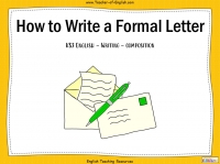 How to Write a Formal Letter - KS3